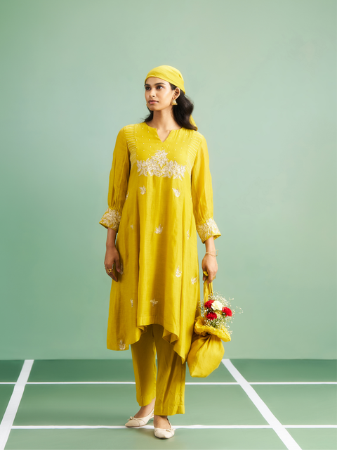 Marigold Kurta Set