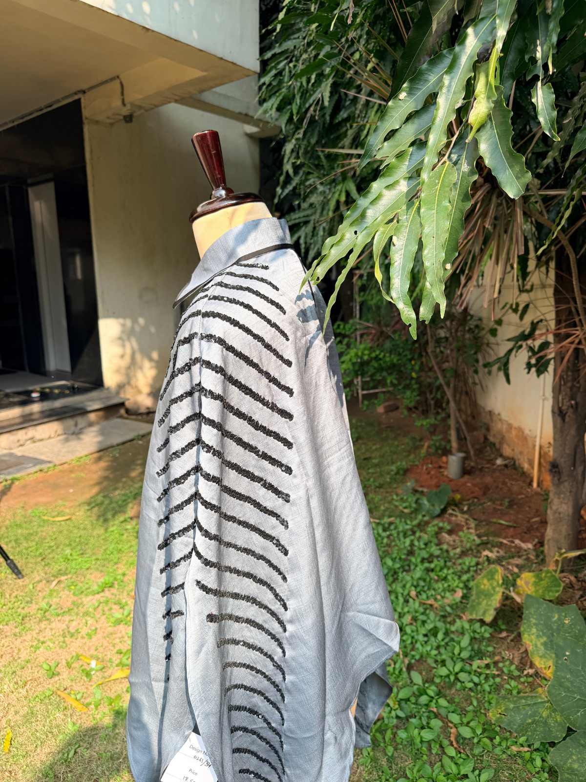 Grey Kaftan with Pants