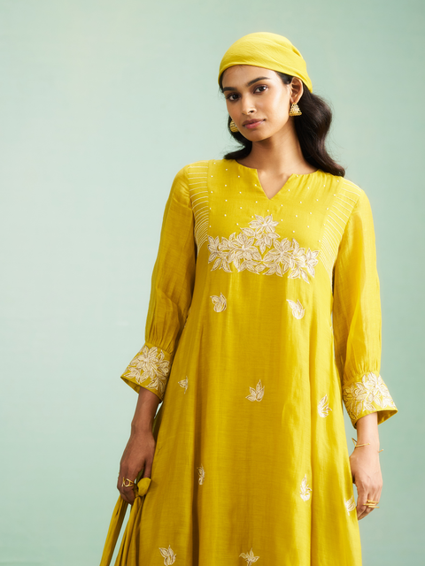 Marigold Kurta Set