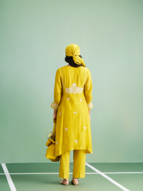 Marigold Kurta Set