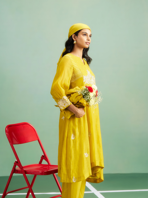 Marigold Kurta Set