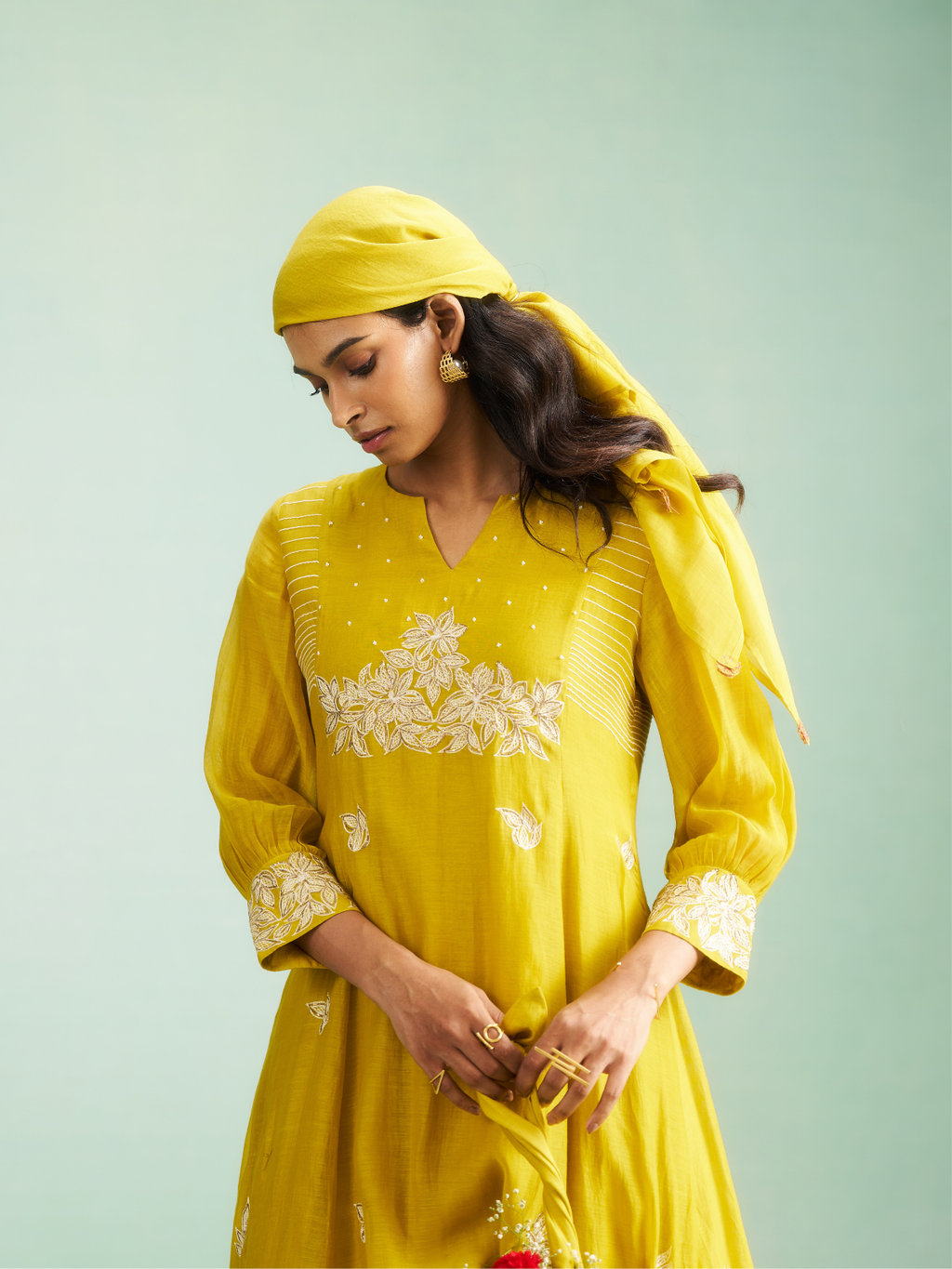 Marigold Kurta Set