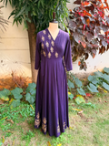 Royal Purple Anarkali