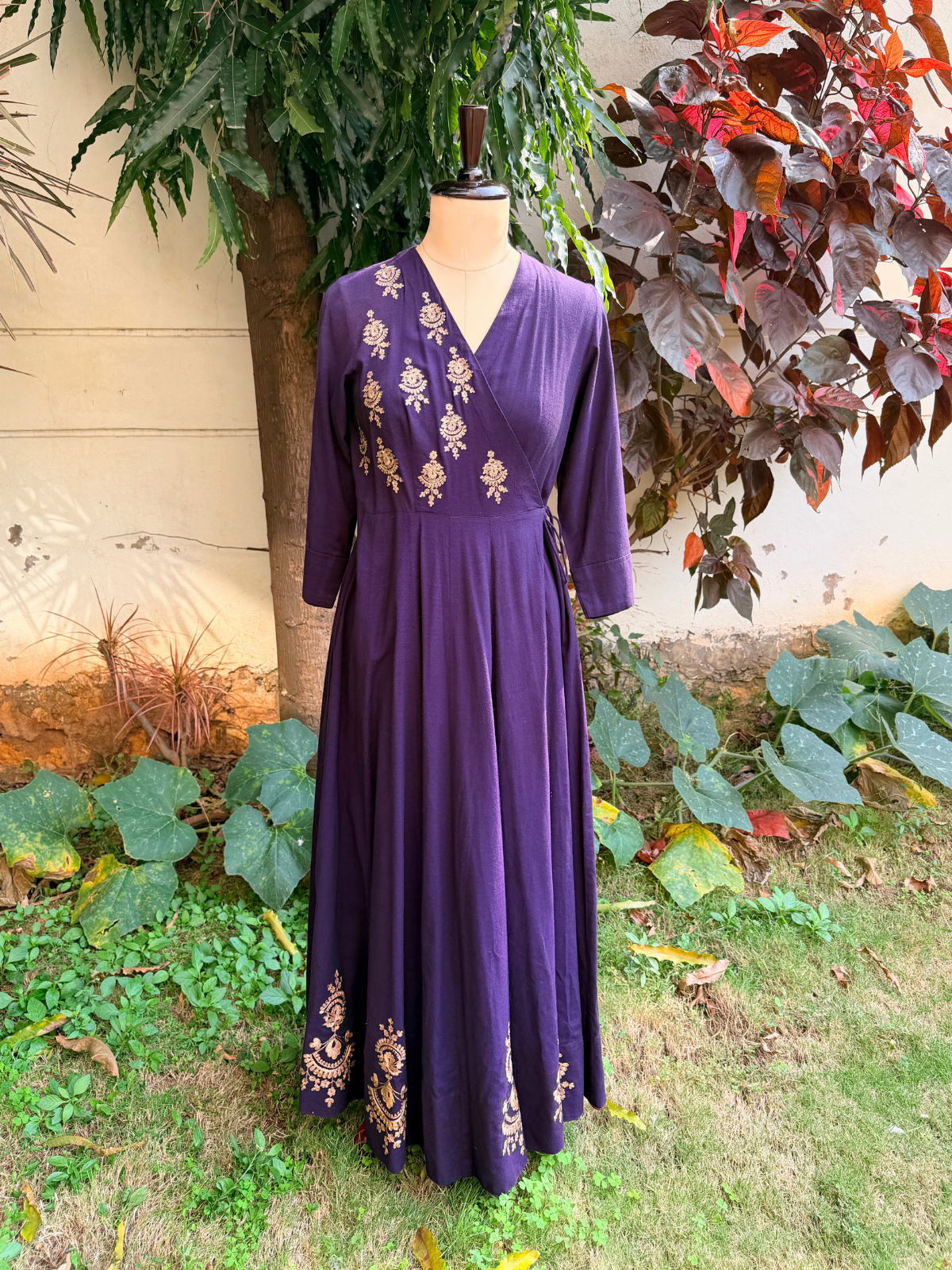 Royal Purple Anarkali