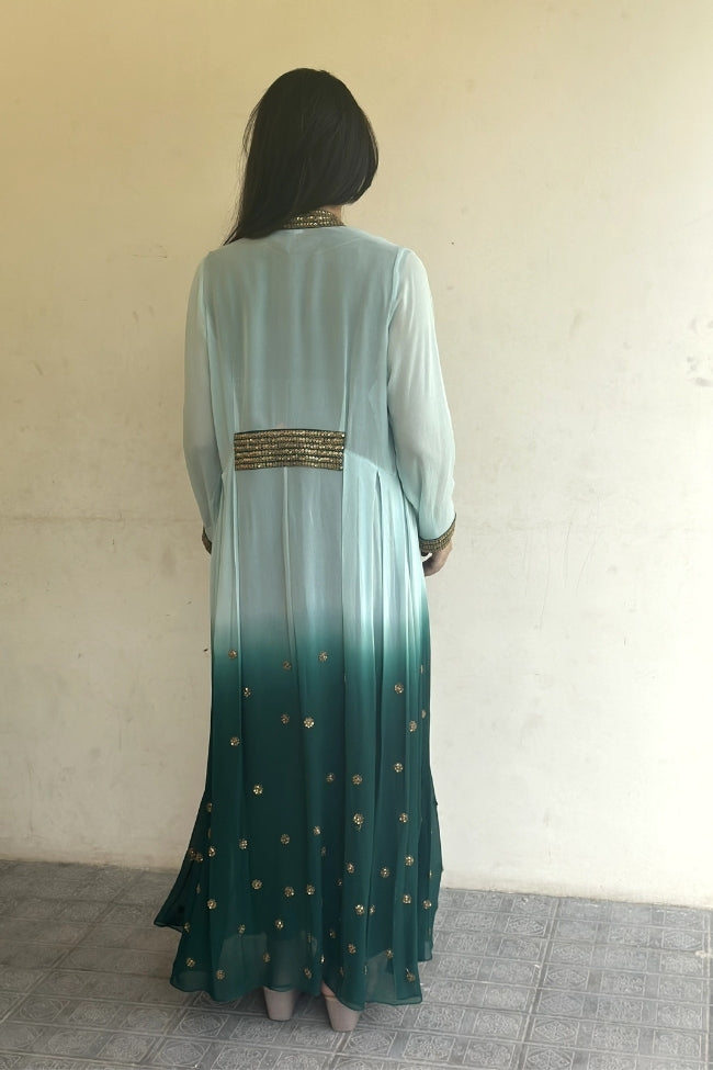 Sitara - Embroidered Challa Work Jacket Set