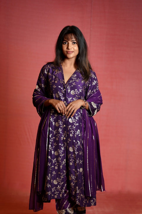 Madhuri - Banarasi Mandala Suit