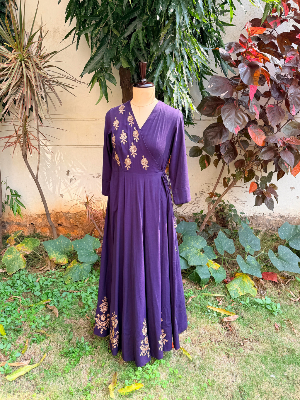 Royal Purple Anarkali