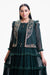 Tiered Dress with Short Embroidered Jacket