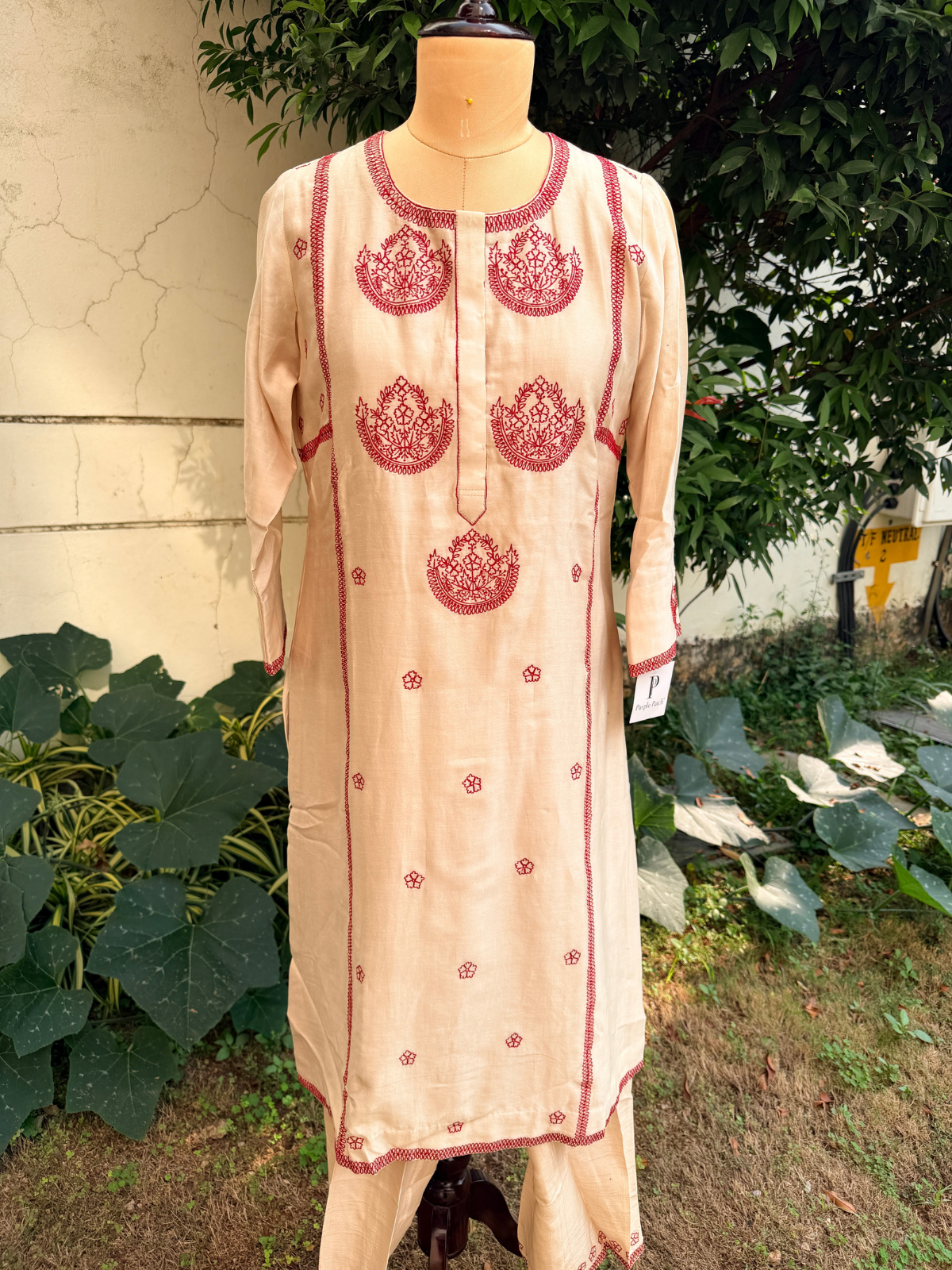Rose Ivory Kurta Set