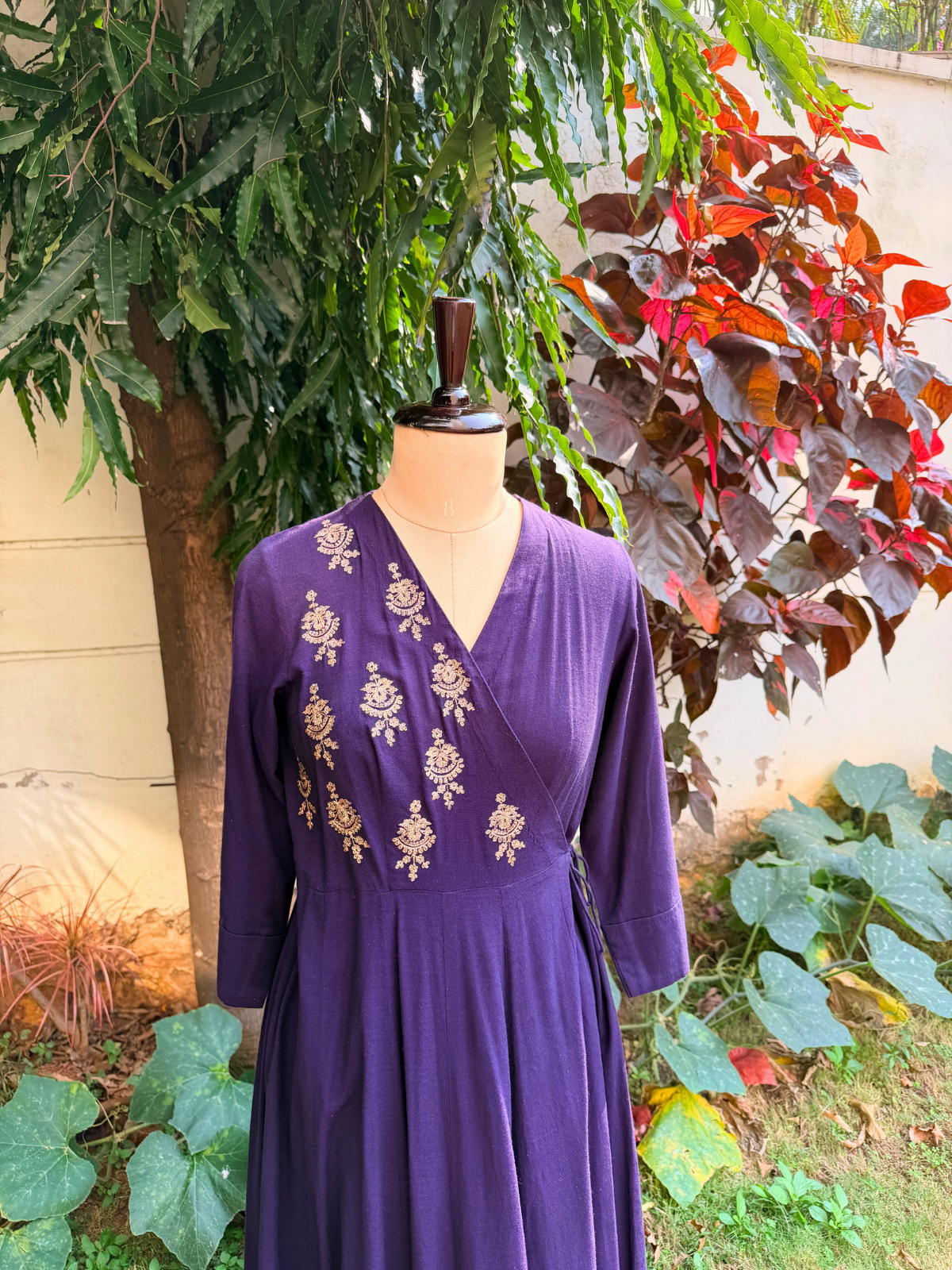 Royal Purple Anarkali