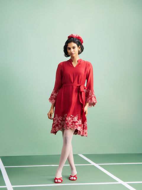 Anthurium Dress