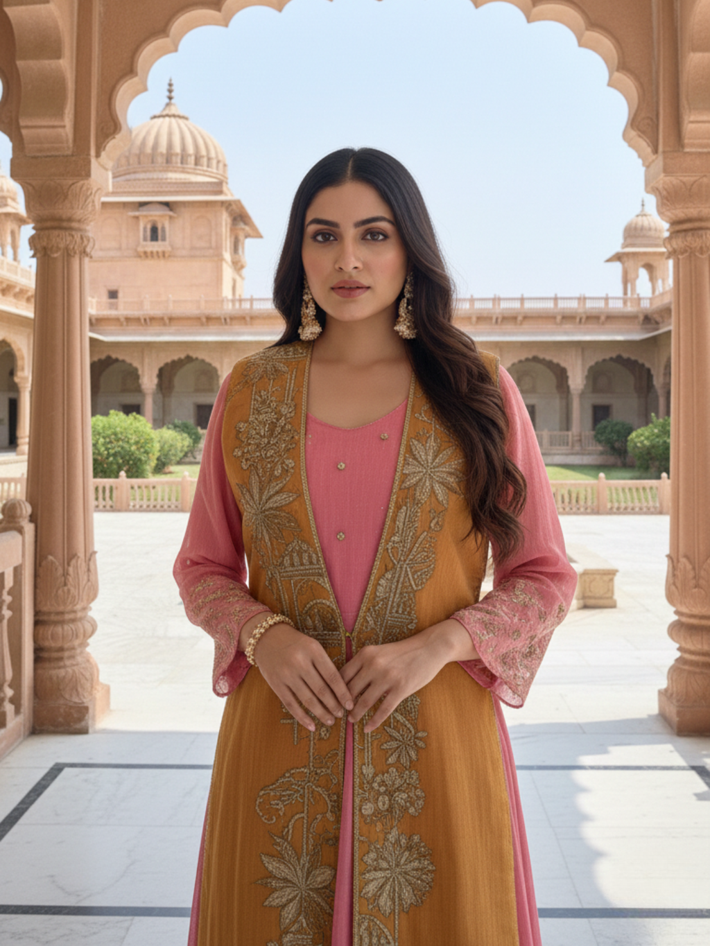 Chameli Anarkali Set