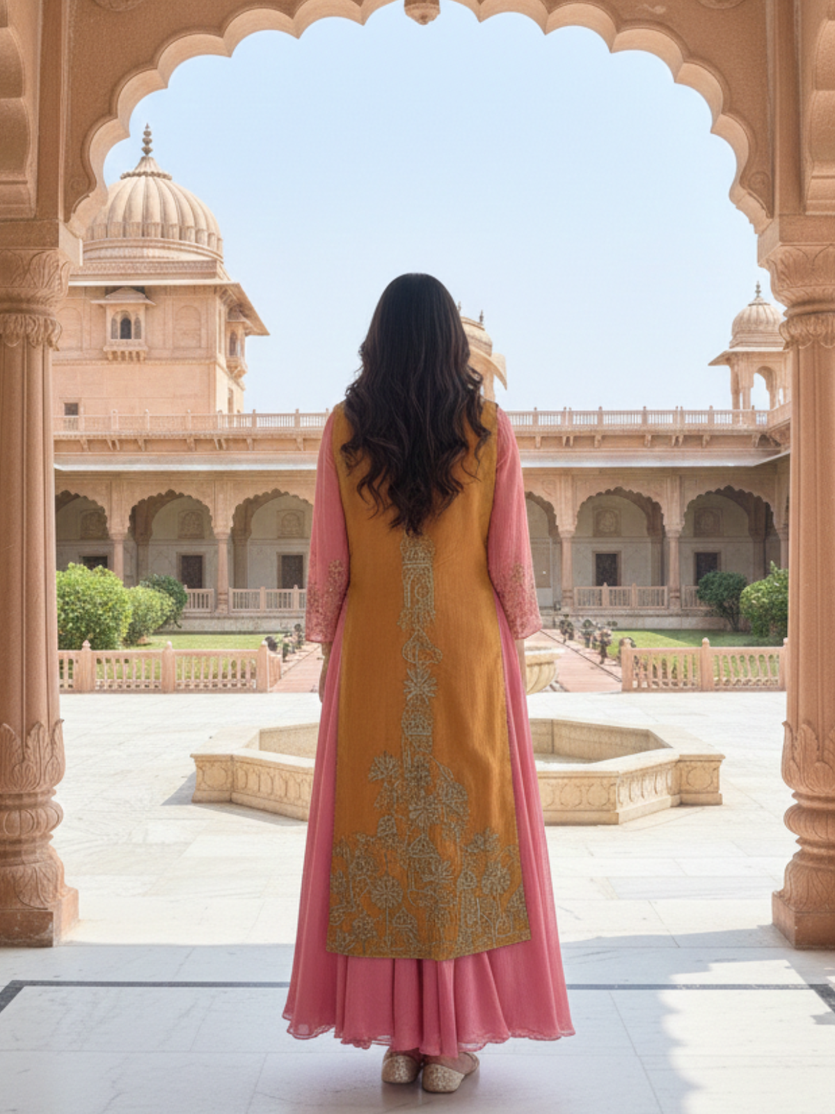 Chameli Anarkali Set