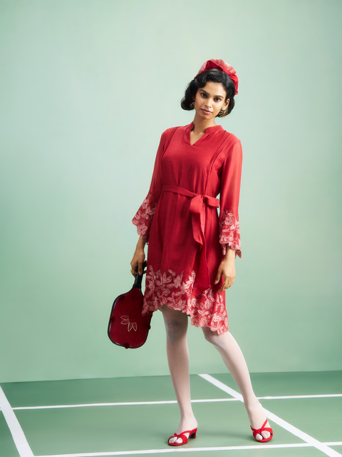 Anthurium Dress