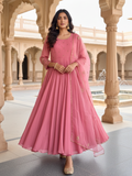 Mogra Anarkali Set