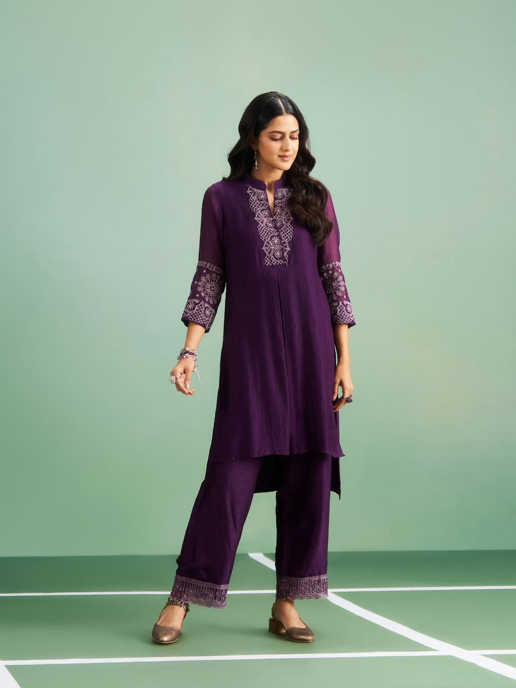 Bell Flower Kurta Set
