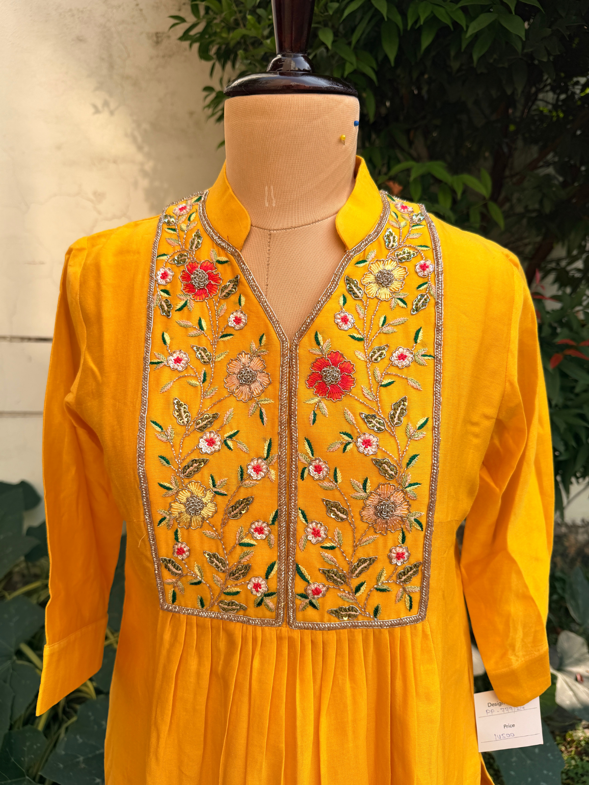 Yellow Kurta Set