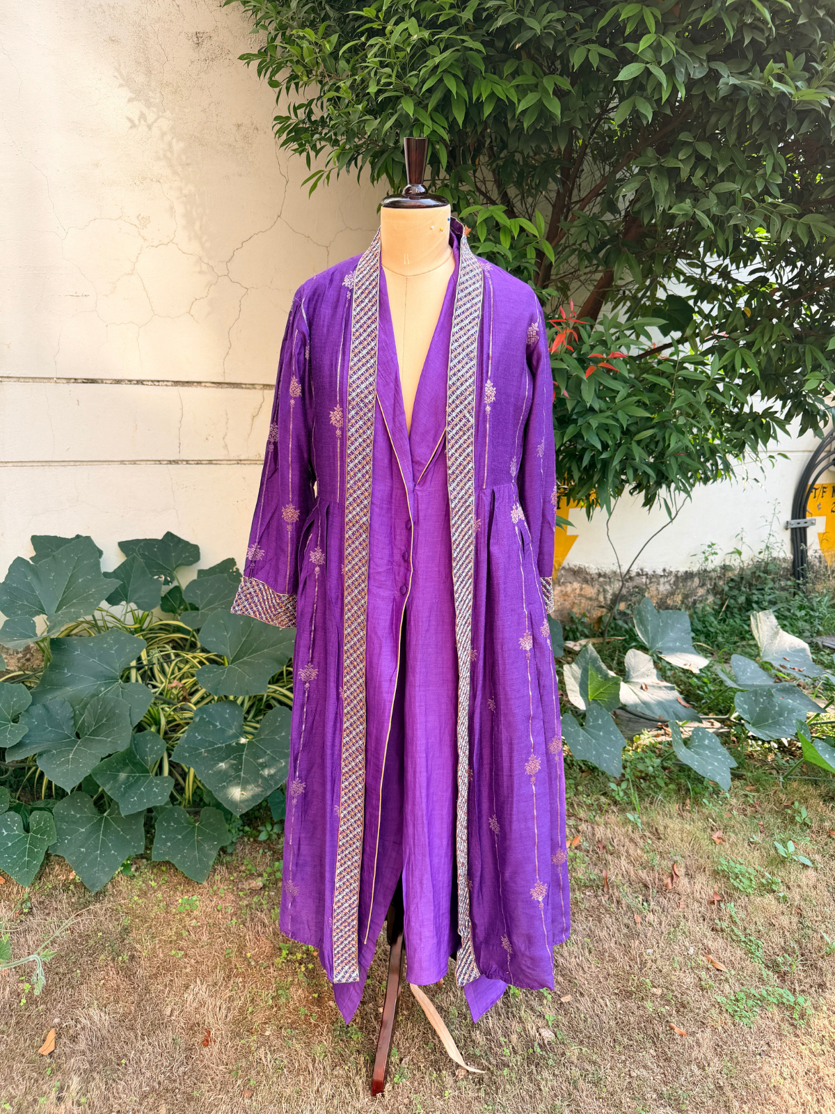 Royal Zari Jacket Set