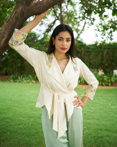 Tulip Blazer Set