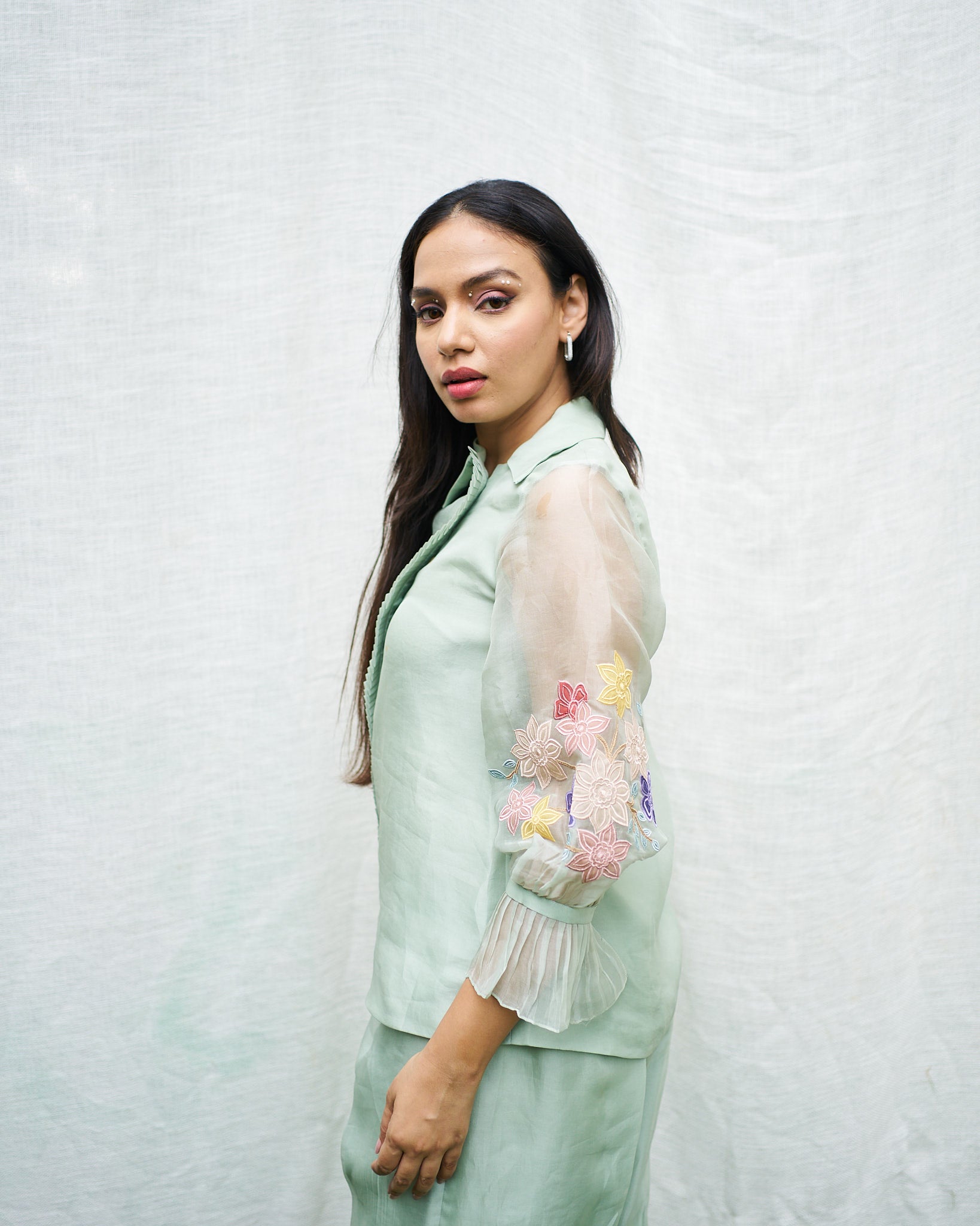 Tube Rose Co-ord Set