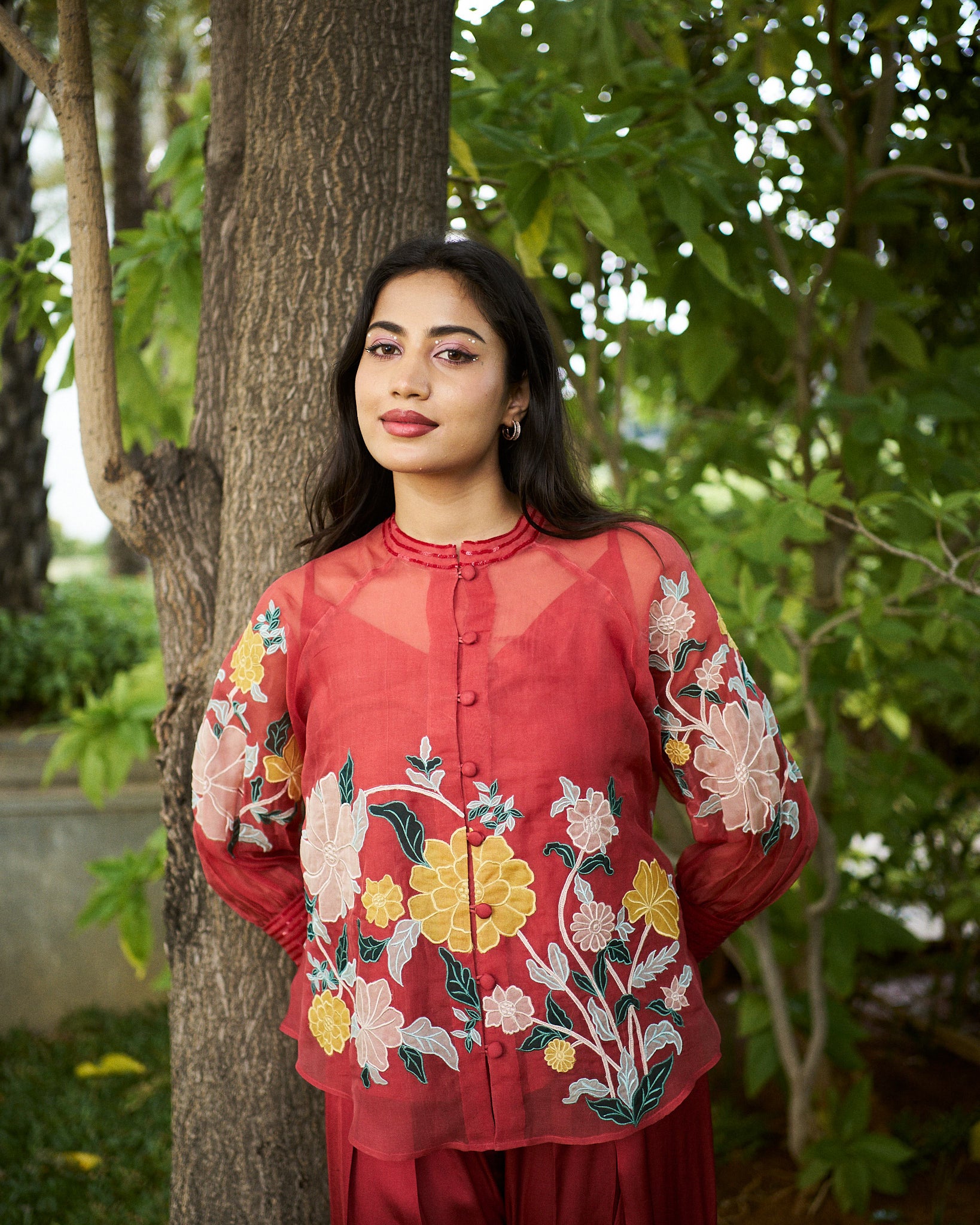 Fire Lily Co-ord Set