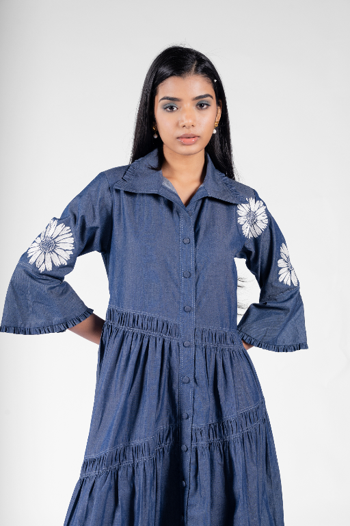 Shooting Star Midi Dress