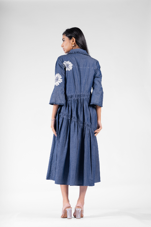 Shooting Star Midi Dress