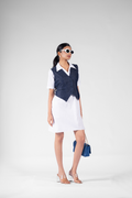 Nebula Dress with Waistcoat